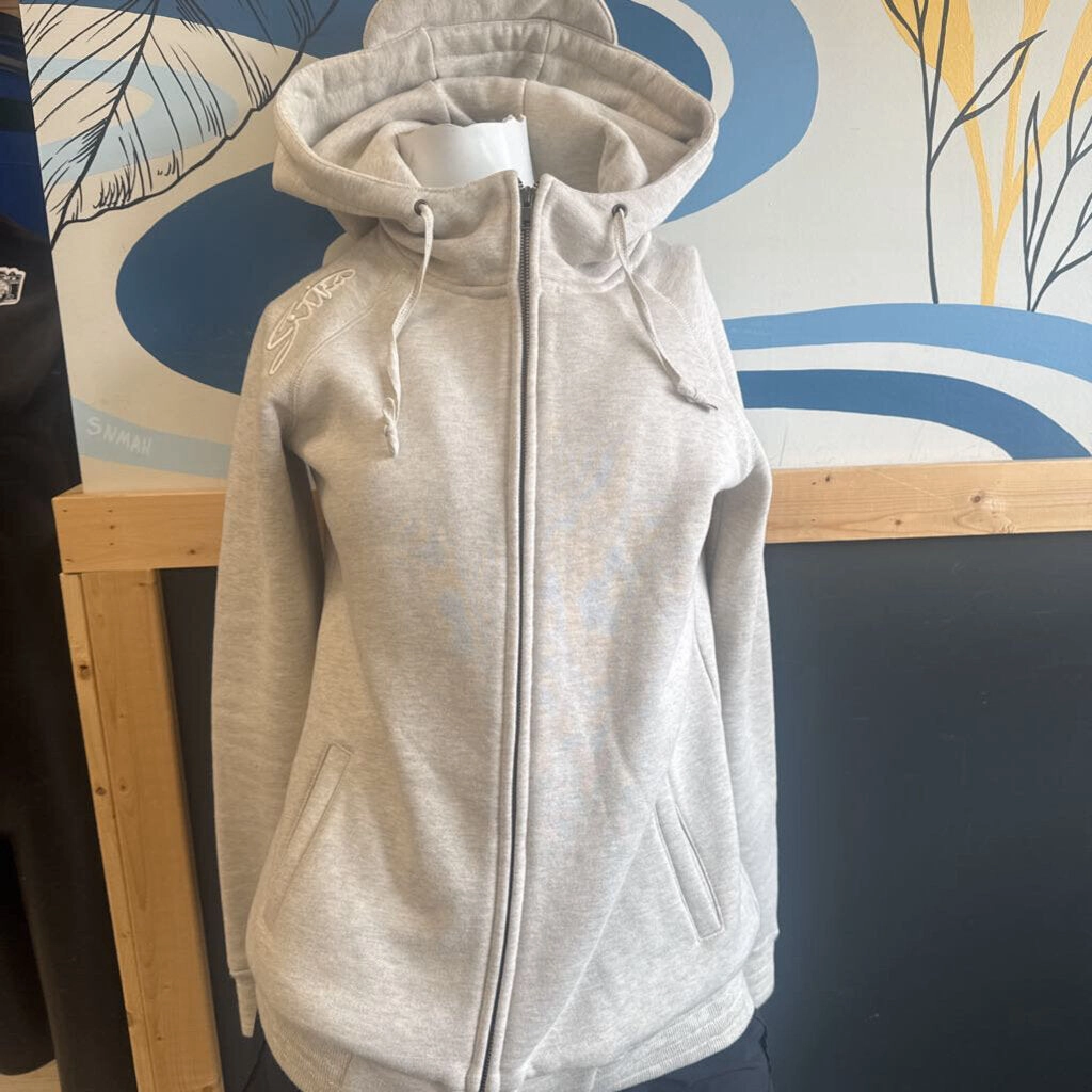 Zara Sweatshirts SITKA - Women's Fleece-Lined Hoodie - MSRP $110: Dark Grey/Black-women-MD
