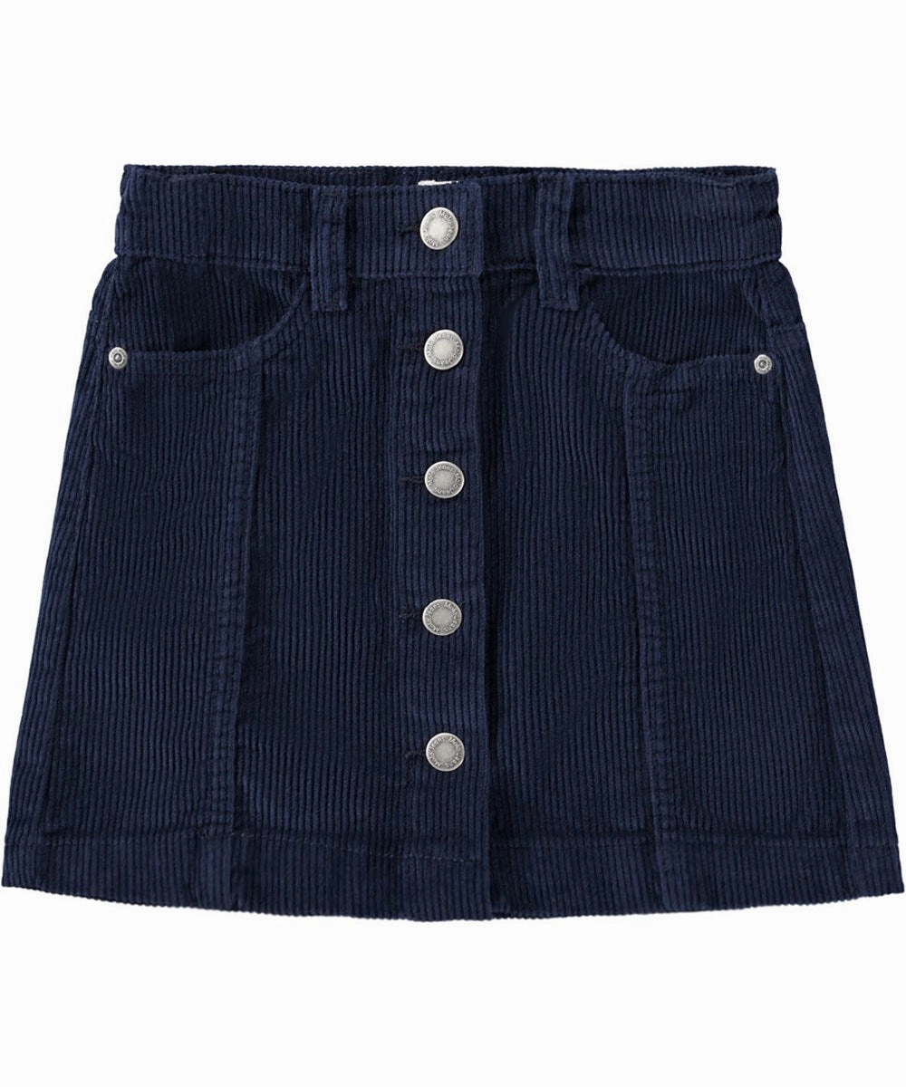 Skirts Bera Galaxy Blue Flannel Long Skirt