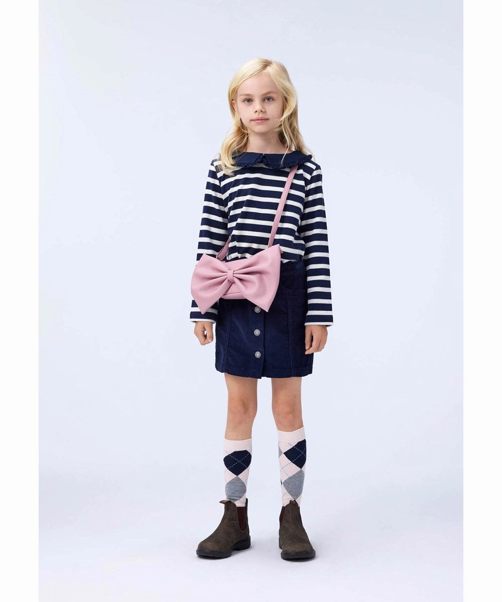 Crochet Knit Skirt Skirts Bera Galaxy Blue