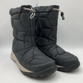 Size 7: Columbia Black Toggle Strap Snow Boots Snow Boots Zelda Totk