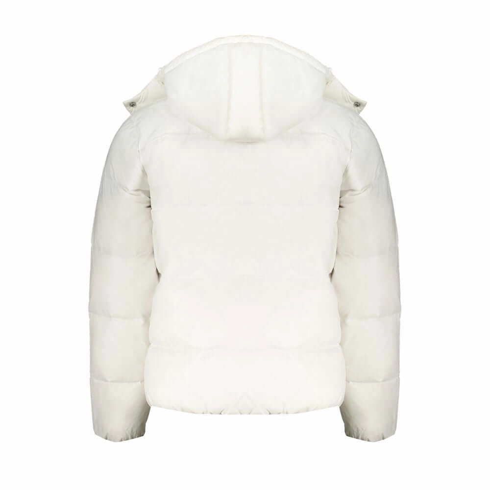 Cinzia Rocca Alpaca Coats Calvin Klein White Polyamide Men Jacket