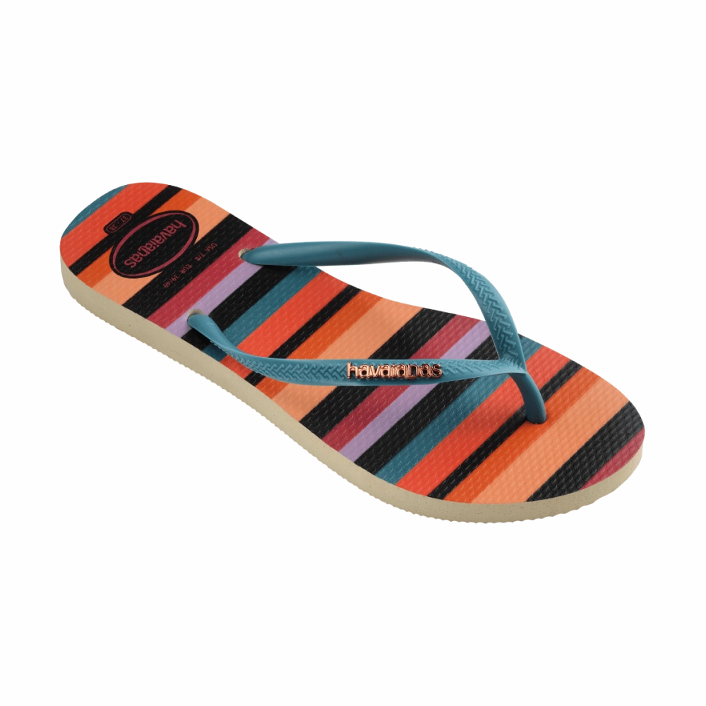 Flip Flops With Changeable Straps Slim Patchwork Flip Flops