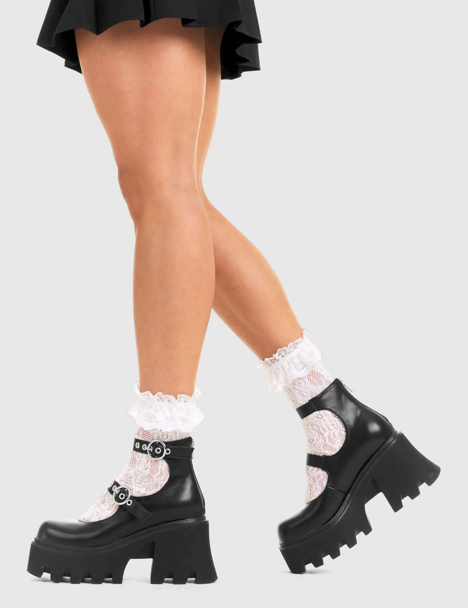 Kingham Ankle Boots Slow Jamz Chunky Platform Ankle Boots