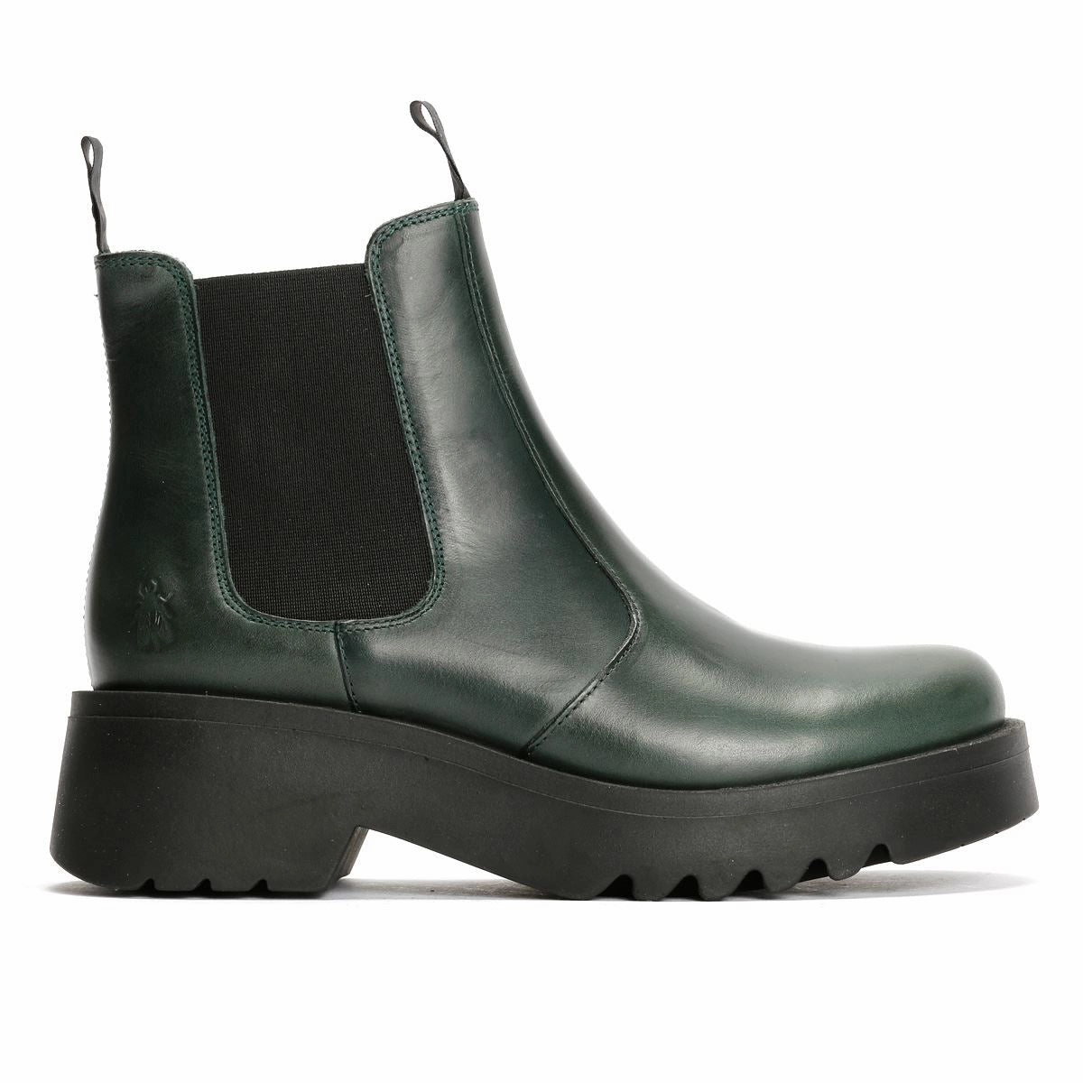 Fly London Medi Leather Women's Petrol Boots Xti Chelsea Boots