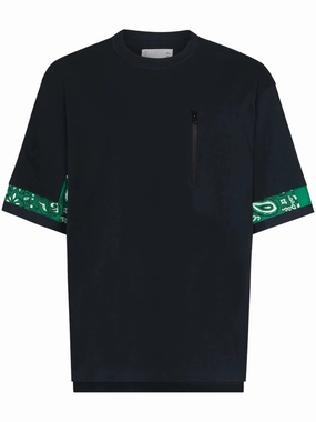 Heavy T Shirts bandana-print cotton T-shirt