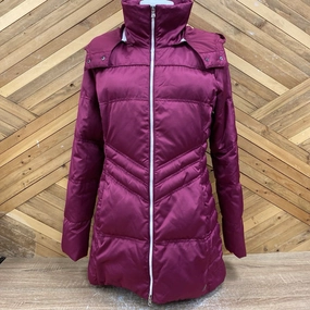 Dickies Workwear Jackets adidas - Women's Long Down Jacket - MSRP comp $250: Purple-women-MD