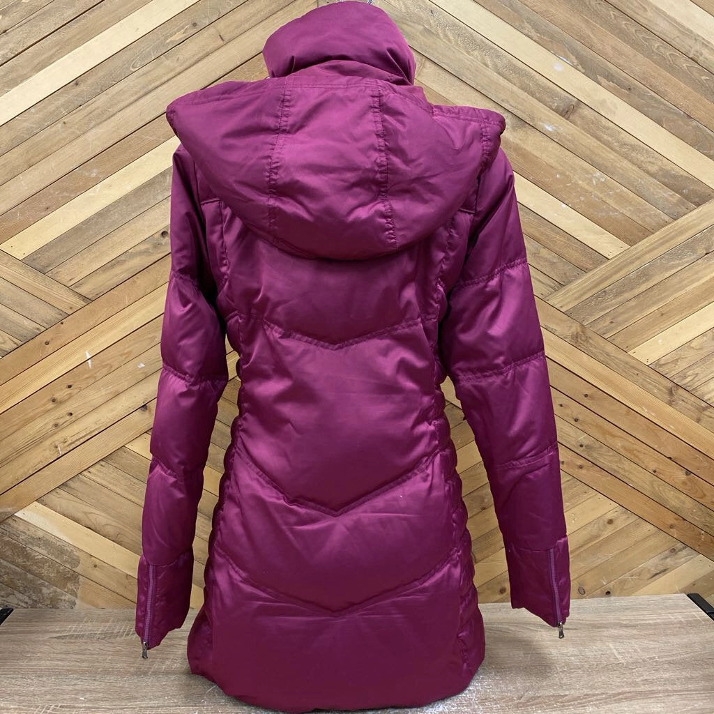 adidas - Women's Long Down Jacket - MSRP comp $250: Purple-women-MD Winter Snow Jackets