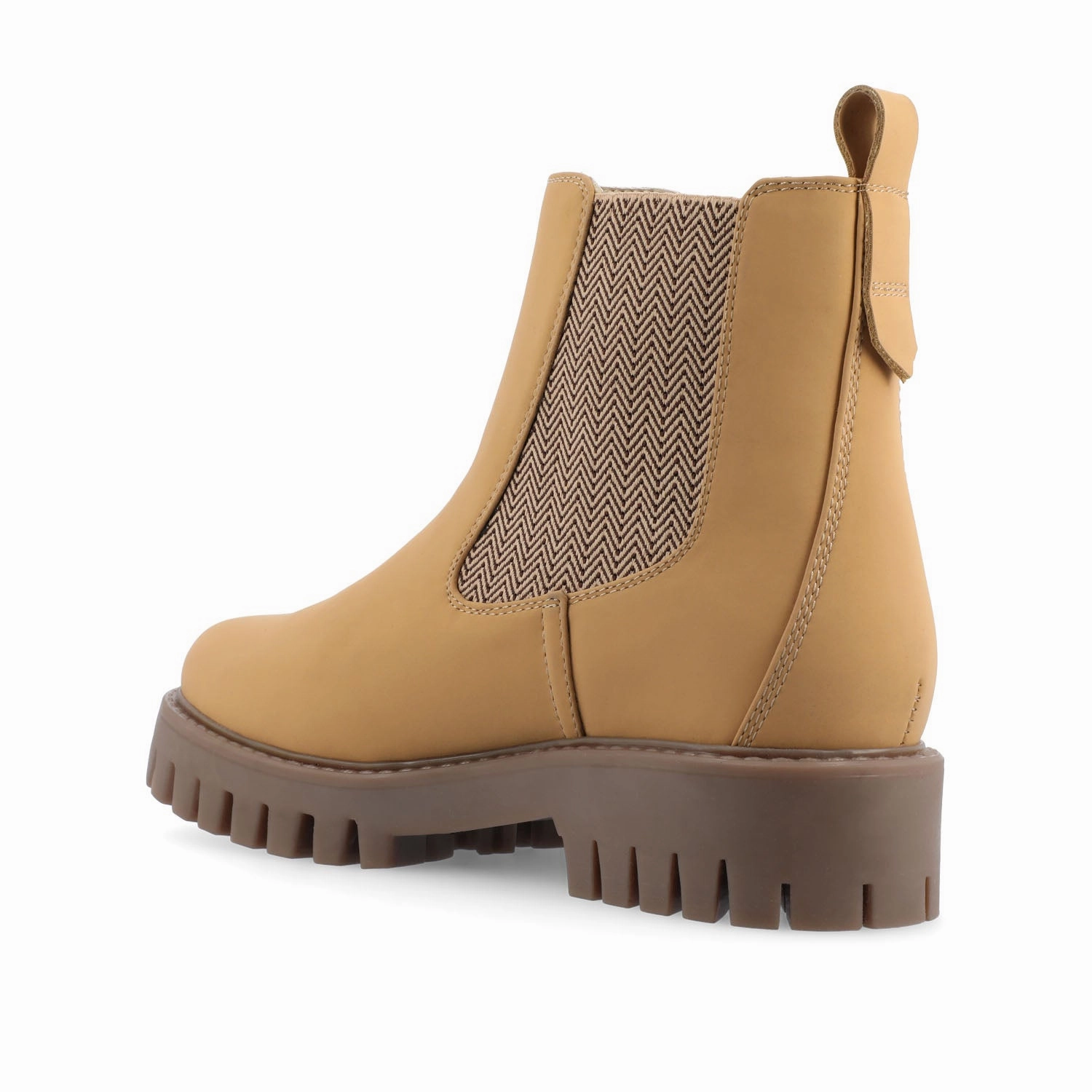 ALARA CHELSEA BOOTIES IN VEGAN LEATHER