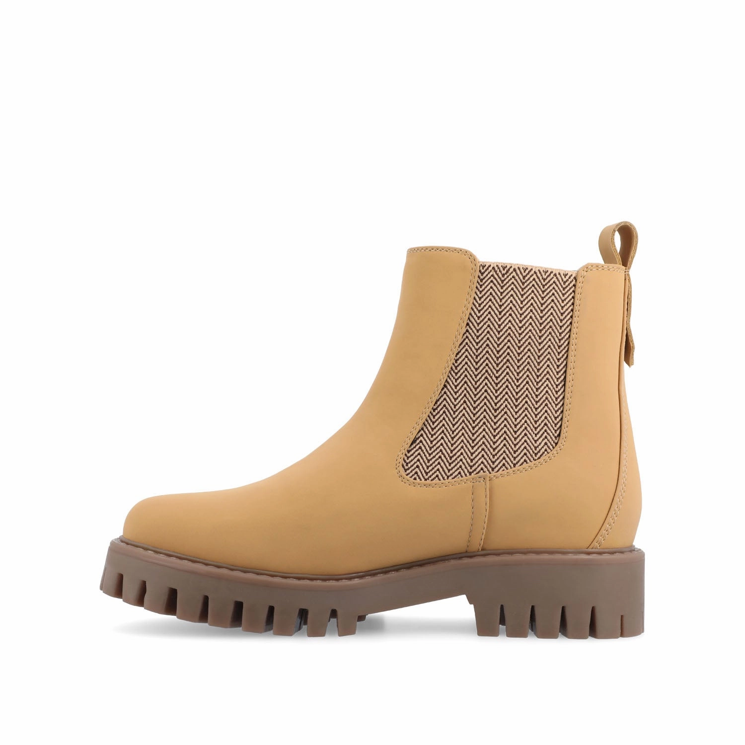 ALARA CHELSEA BOOTIES IN VEGAN LEATHER