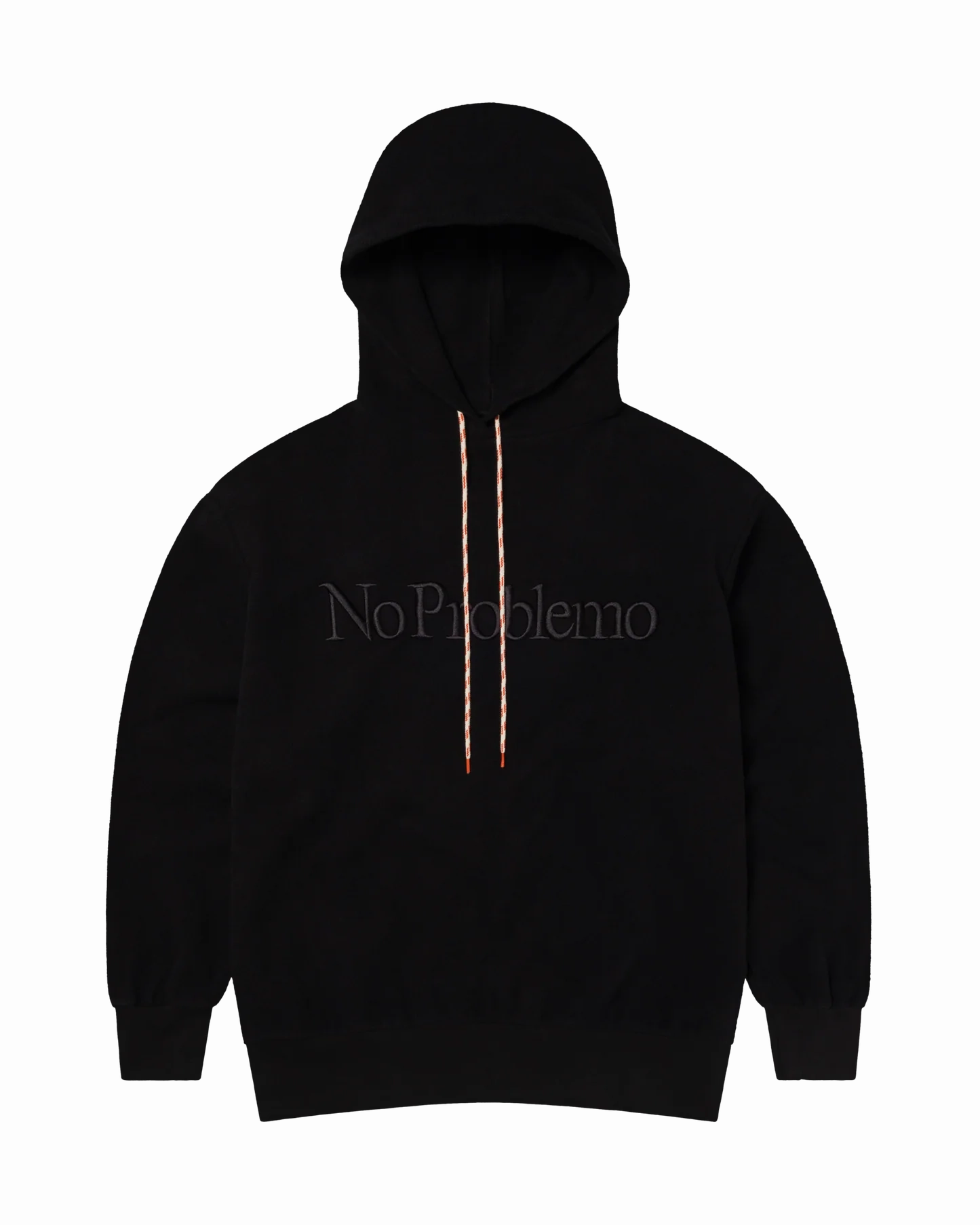 Cheap Plain Sweatshirts No Problemo Reverse Fleece Hoodie / black