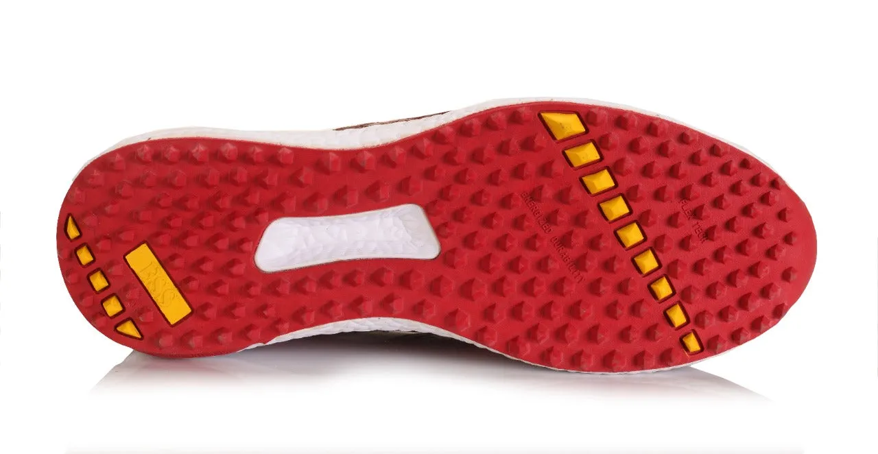 Austin White Red-Golf Shoes Suede Shoes Waterproof