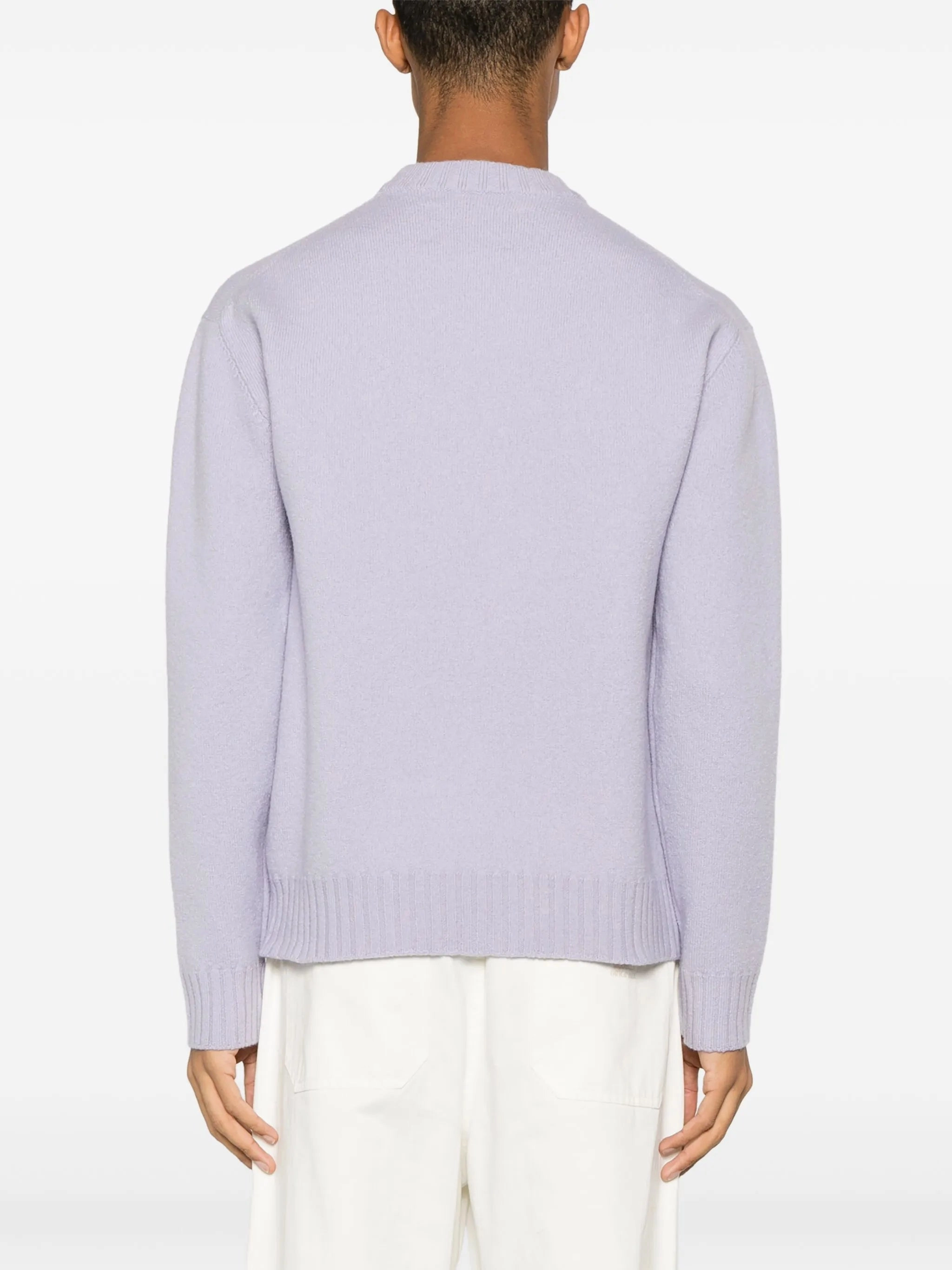 Knitwear Scarf crew neck fine merino-wool jumper