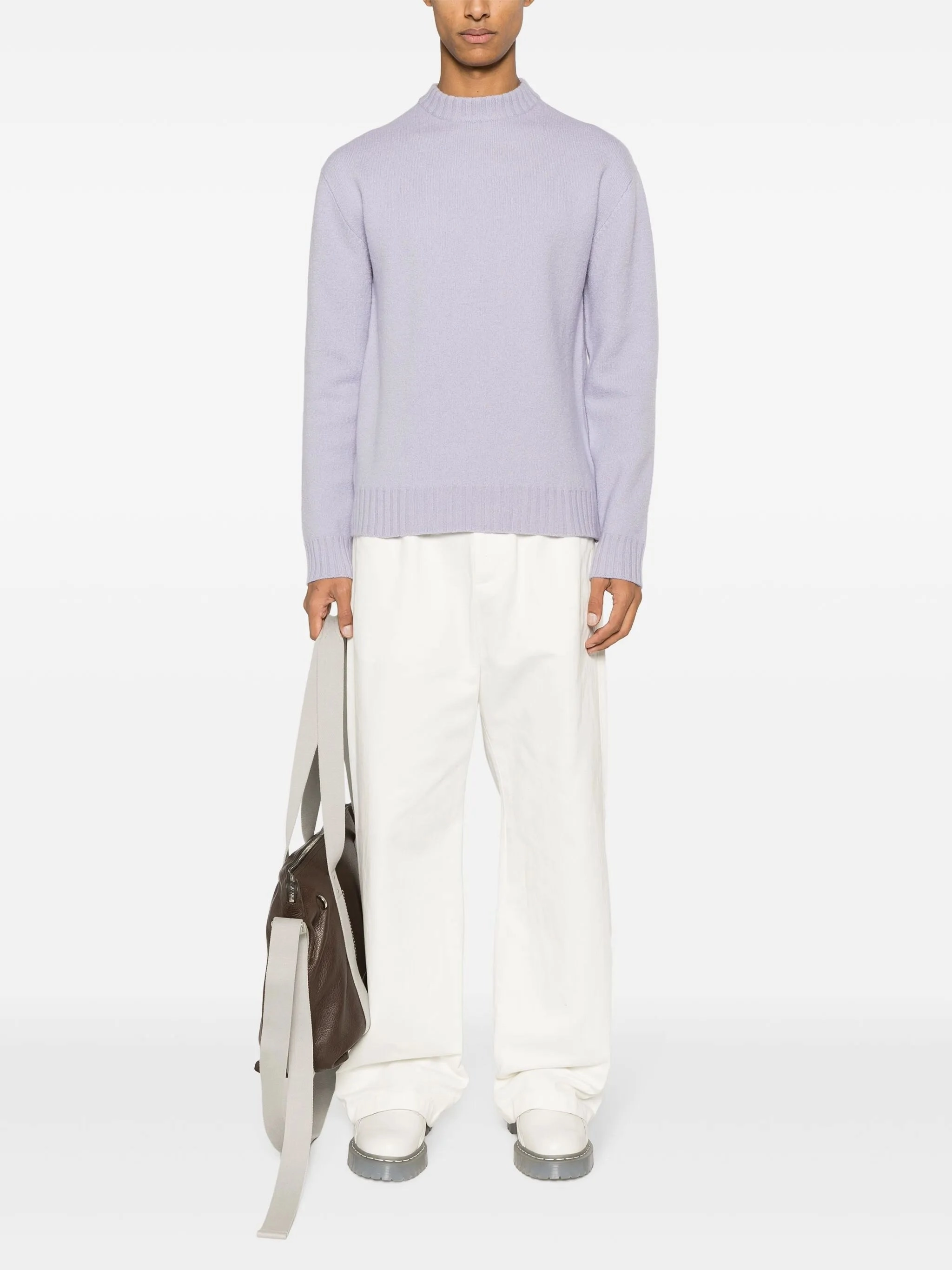 Rachel Zoe Knitwear crew neck fine merino-wool jumper