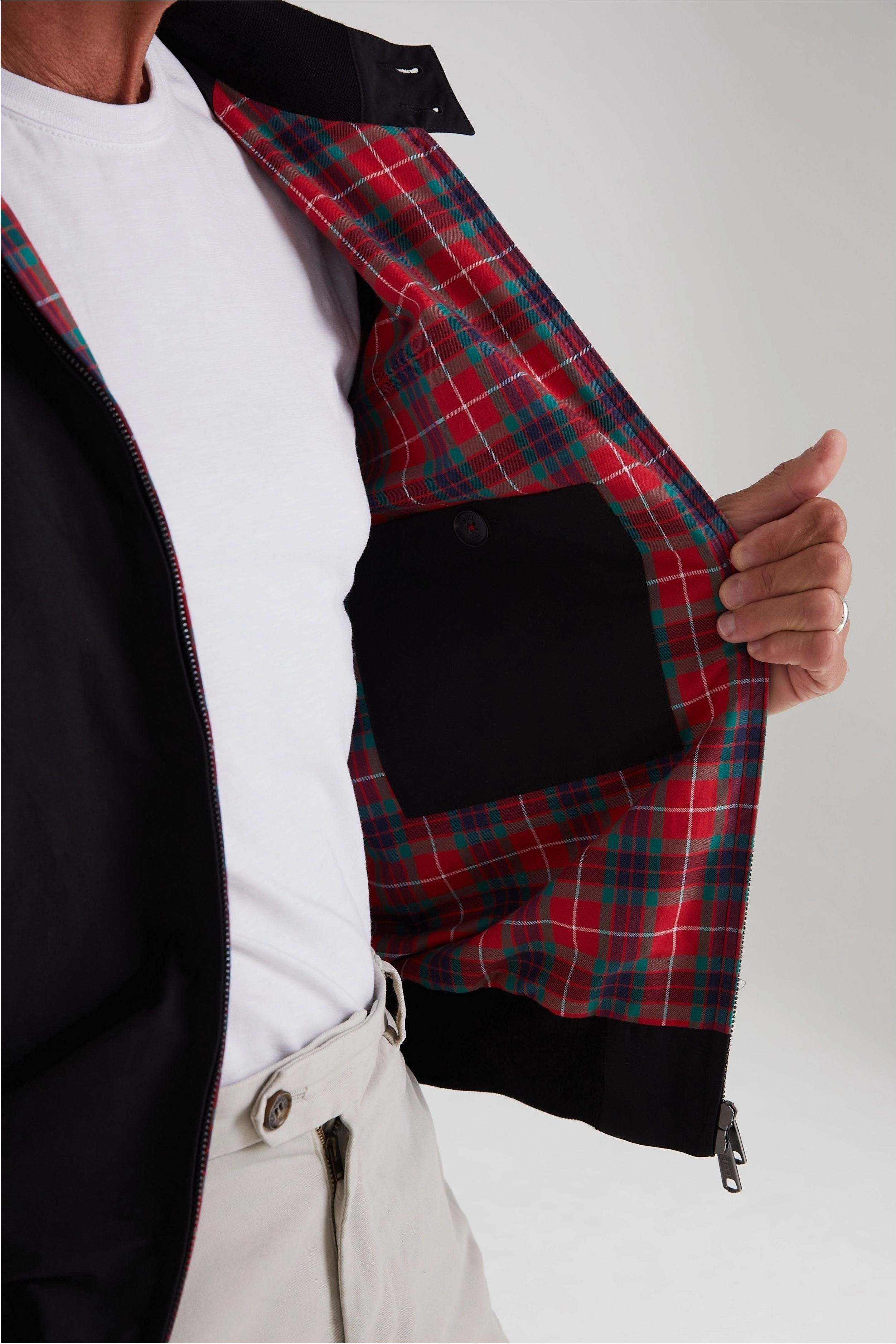 G9 Modern Classic Black - Harrington Jackets Rokka Rolla Jackets