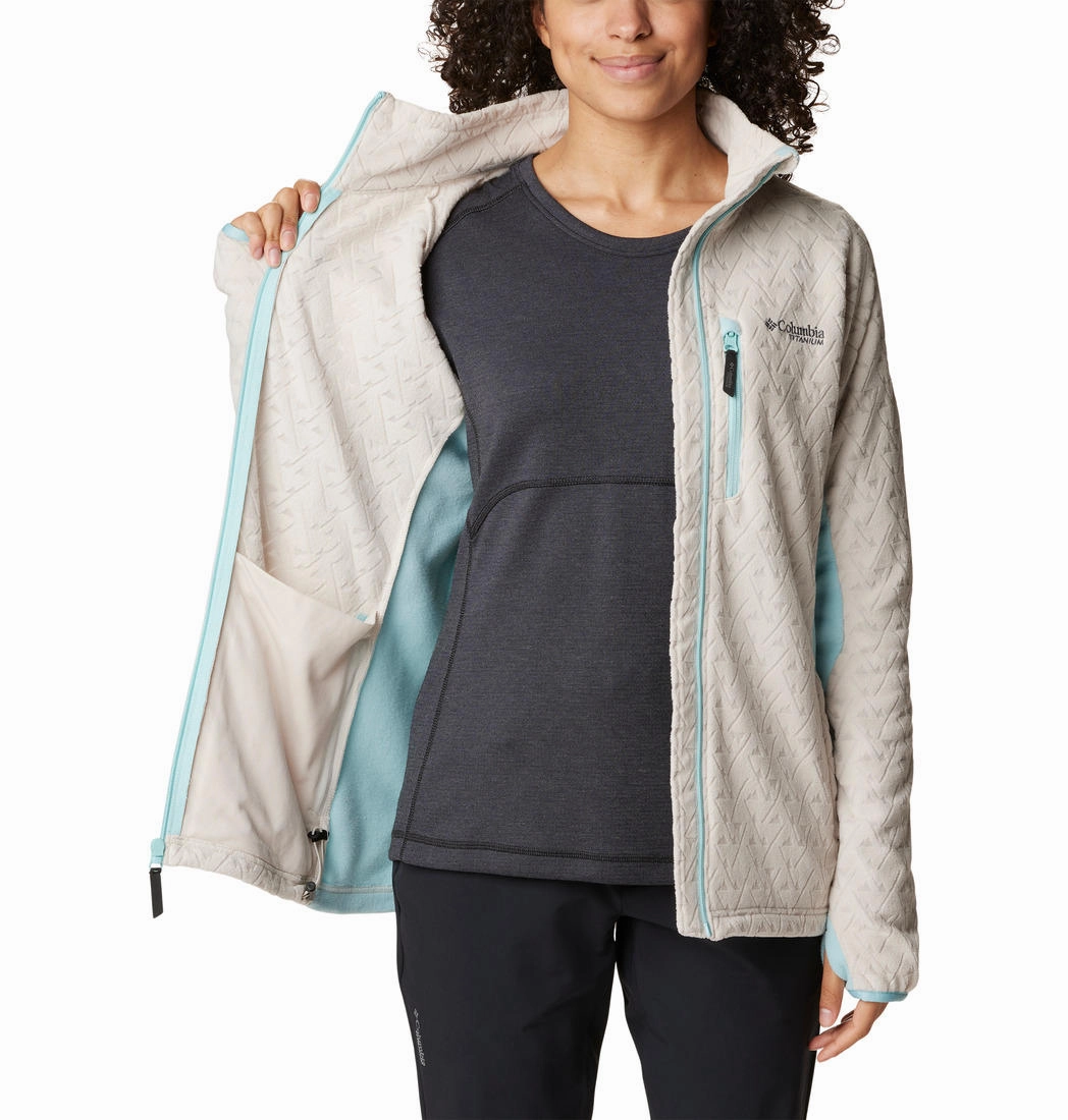 Columbia Women Brown Titan Pass 3.0 Full Zip Fleece Wesc Cargo Pants