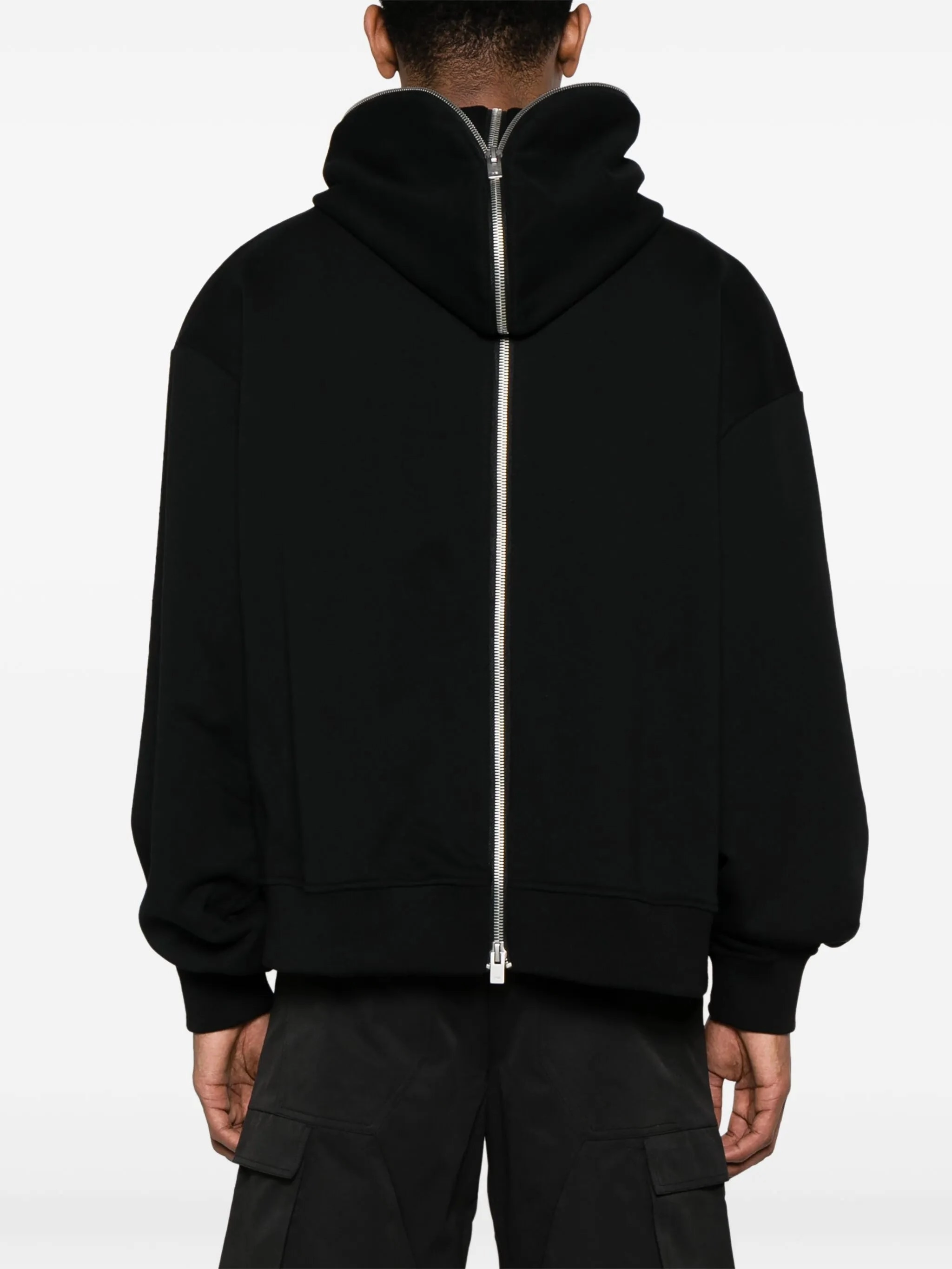 Faber Knitwear Evolutions zipped cotton hoodie