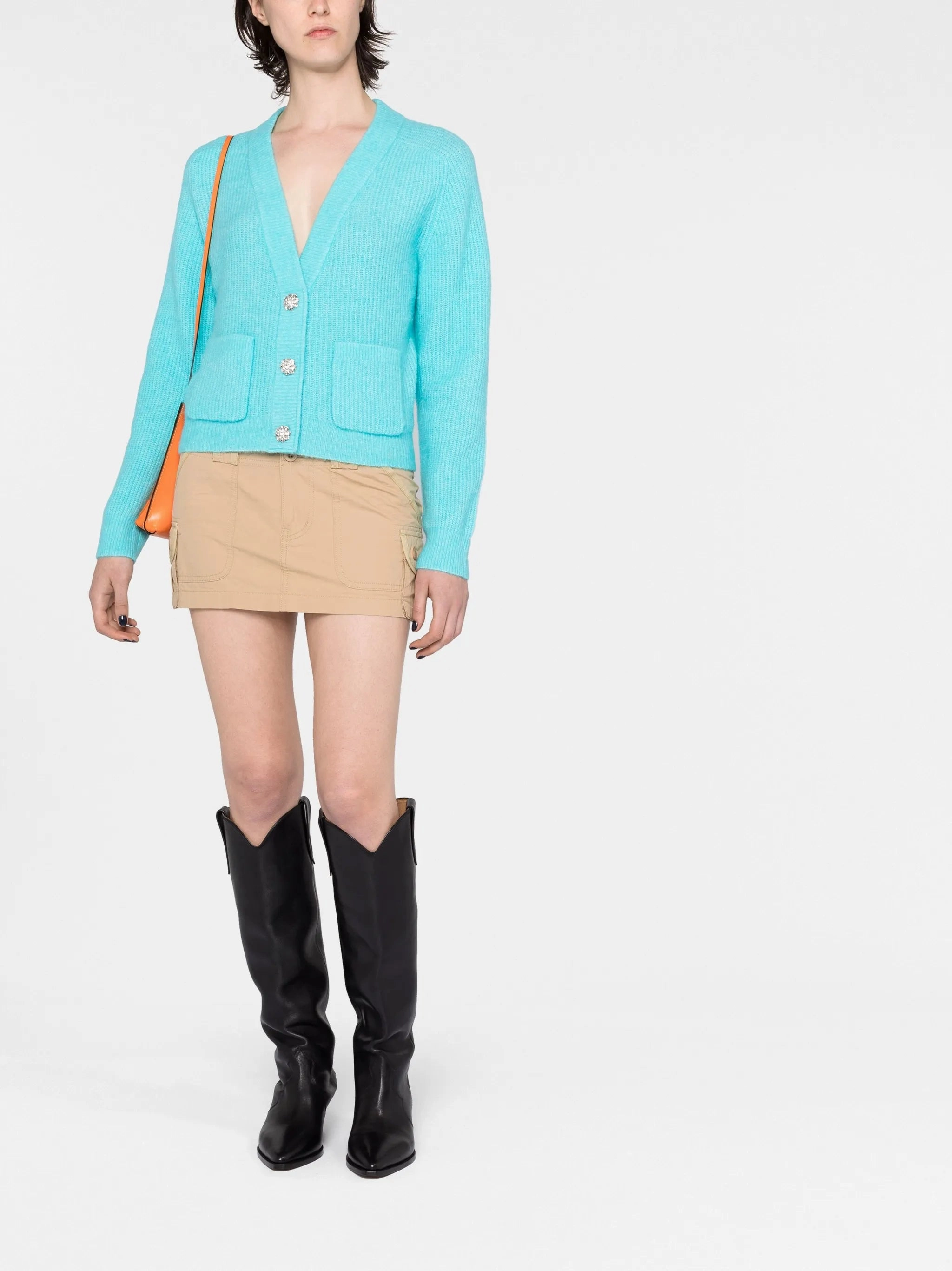 embellished-button cardigan Kaffe Fassett Knitwear