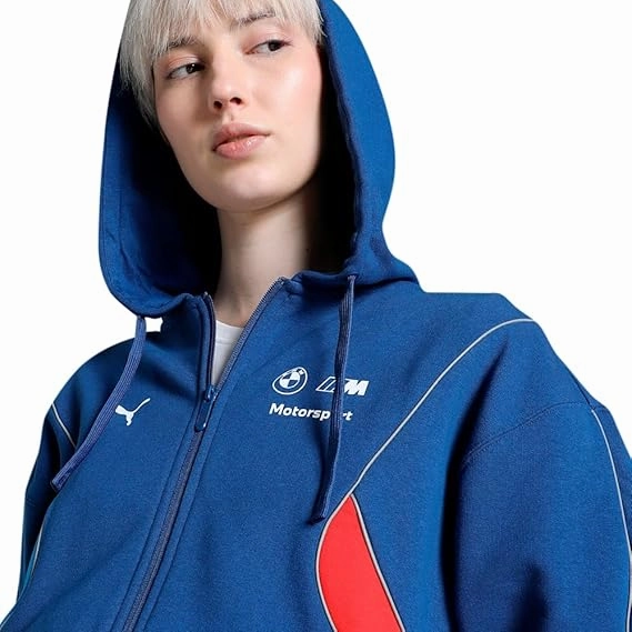 Freedom Sweatshirts Puma Women's BMW M Motorsport Relaxed Fit Hooded Sweatshirt