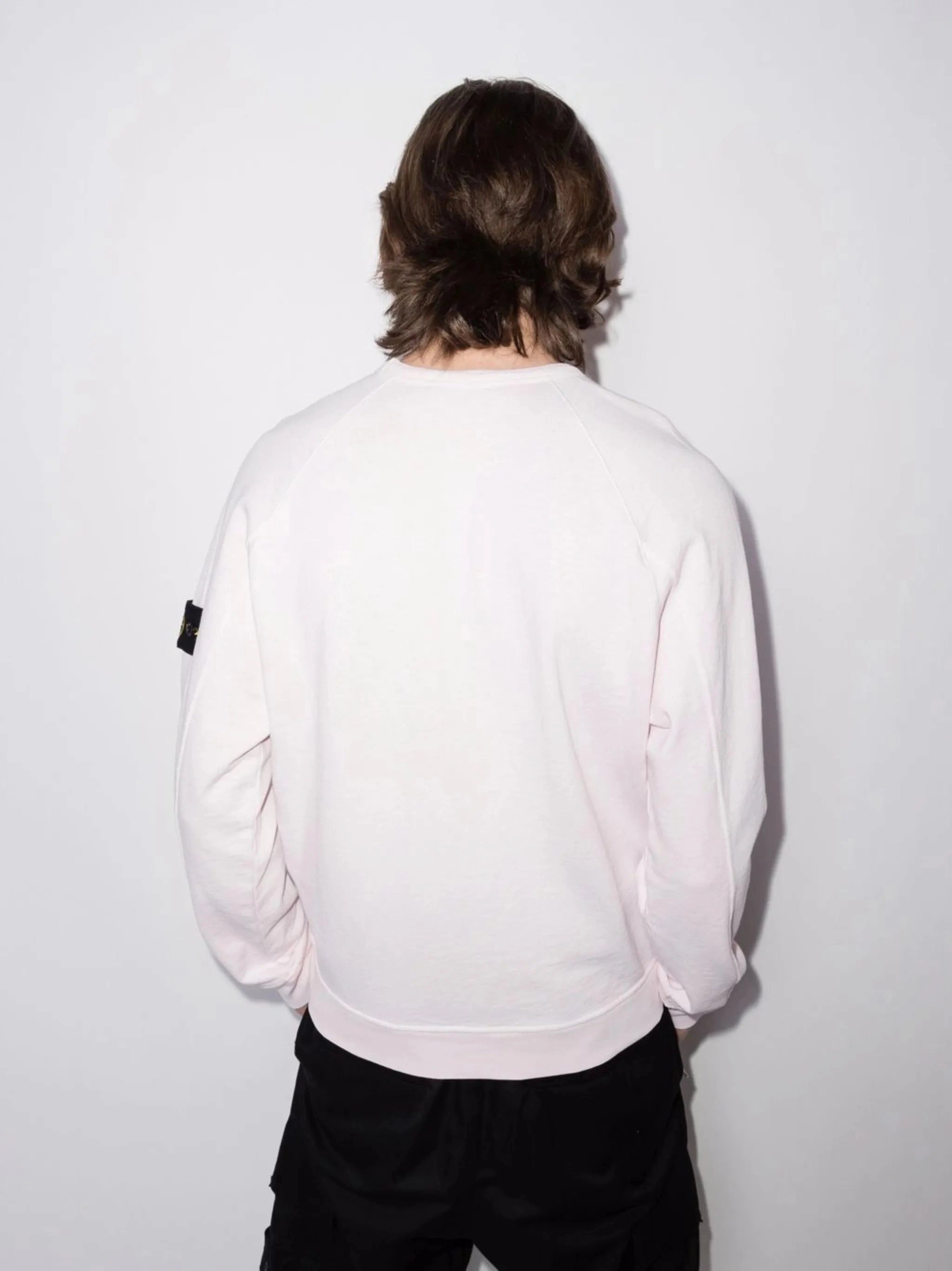 Compass-patch raglan-sleeve sweatshirt Hang Or Fold Knitwear