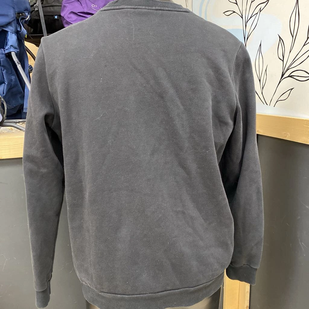 Puma - Men's Crew Sweatshirt - MSRP $60: Black-men-MD Colortone Sweatshirts