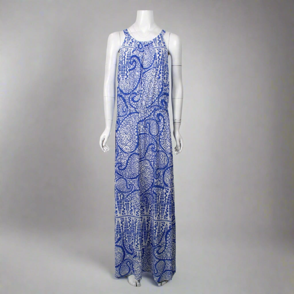 Leona Edmiston Floral Maxi Dress Long Sleeve Off The Shoulder Maxi Dress