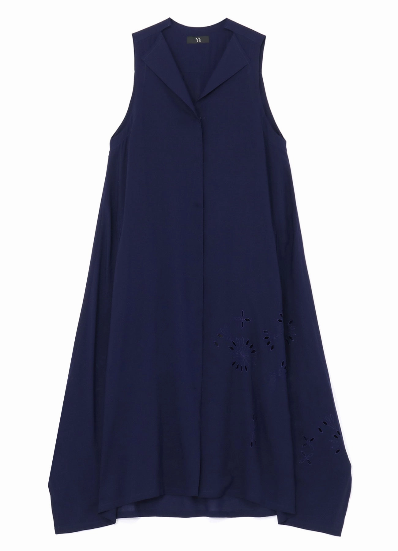 Fdny Jackets SLEEVELESS DRESS WITH NOTCHED LAPEL COLLAR