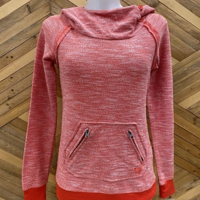 Seattle Sweatshirts Roxy - Women's Hoodie Sweater - MSRP $85: Red-women-XS