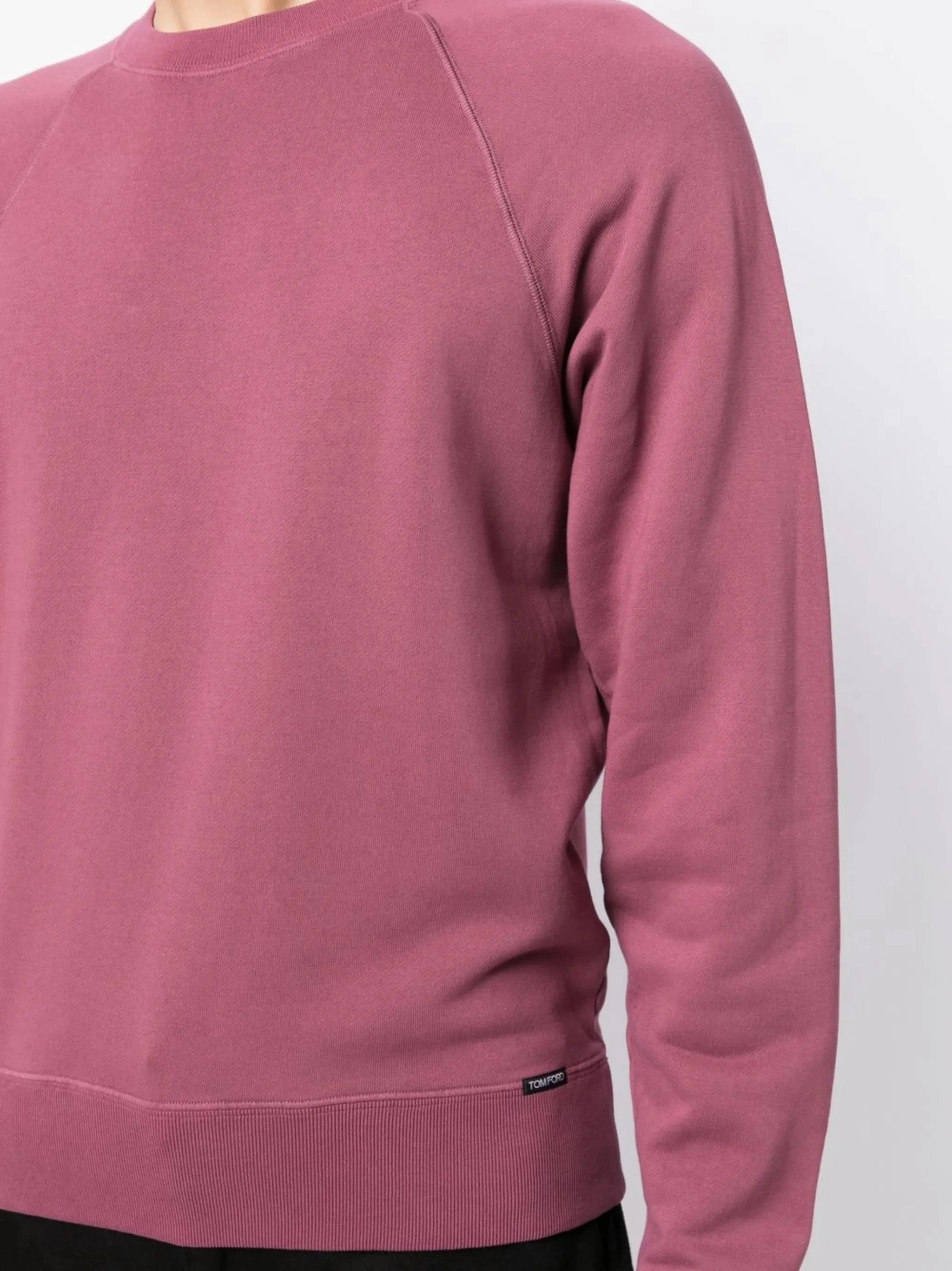 crew-neck cotton jumper Richard Torry Knitwear