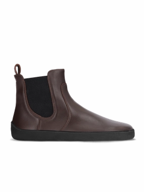 Barefoot Boots Be Lenka Entice Neo - Dark Brown & Black Chelsea Boots Definition