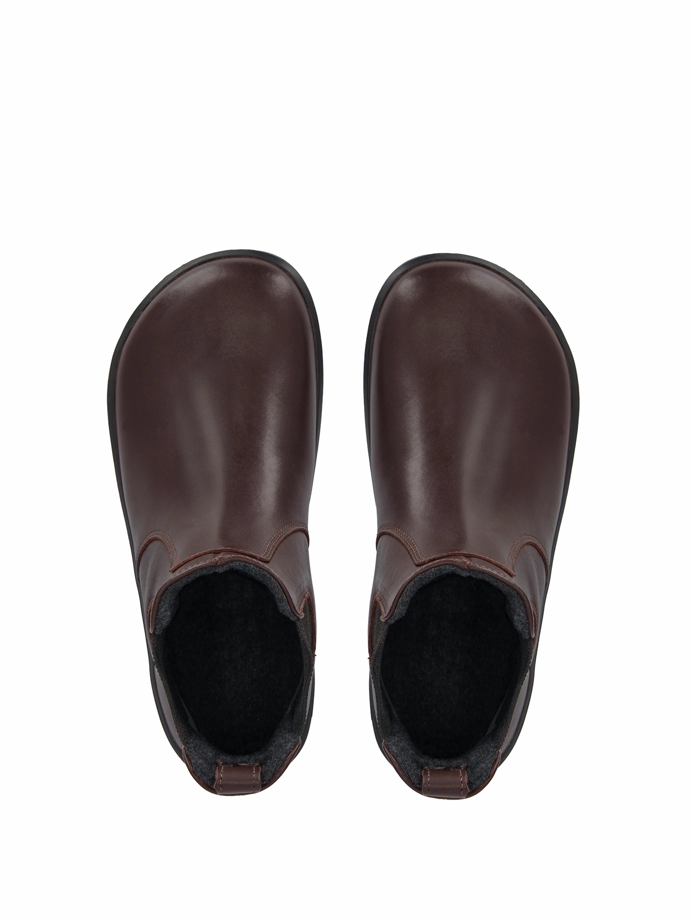 Chelsea Boots For High Arches Barefoot Boots Be Lenka Entice Neo - Dark Brown & Black