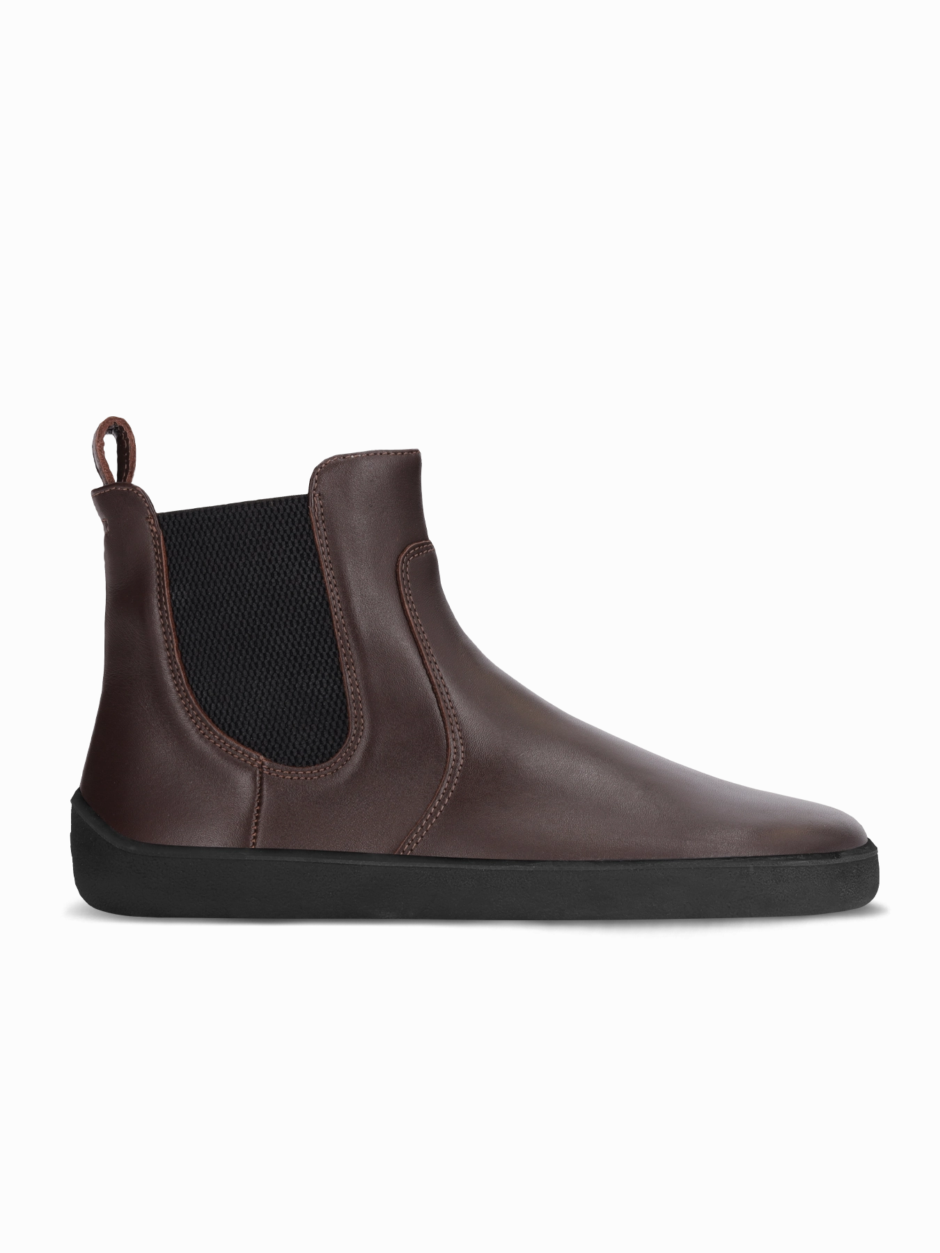 Rubberised Chelsea Boots Barefoot Boots Be Lenka Entice Neo - Dark Brown & Black