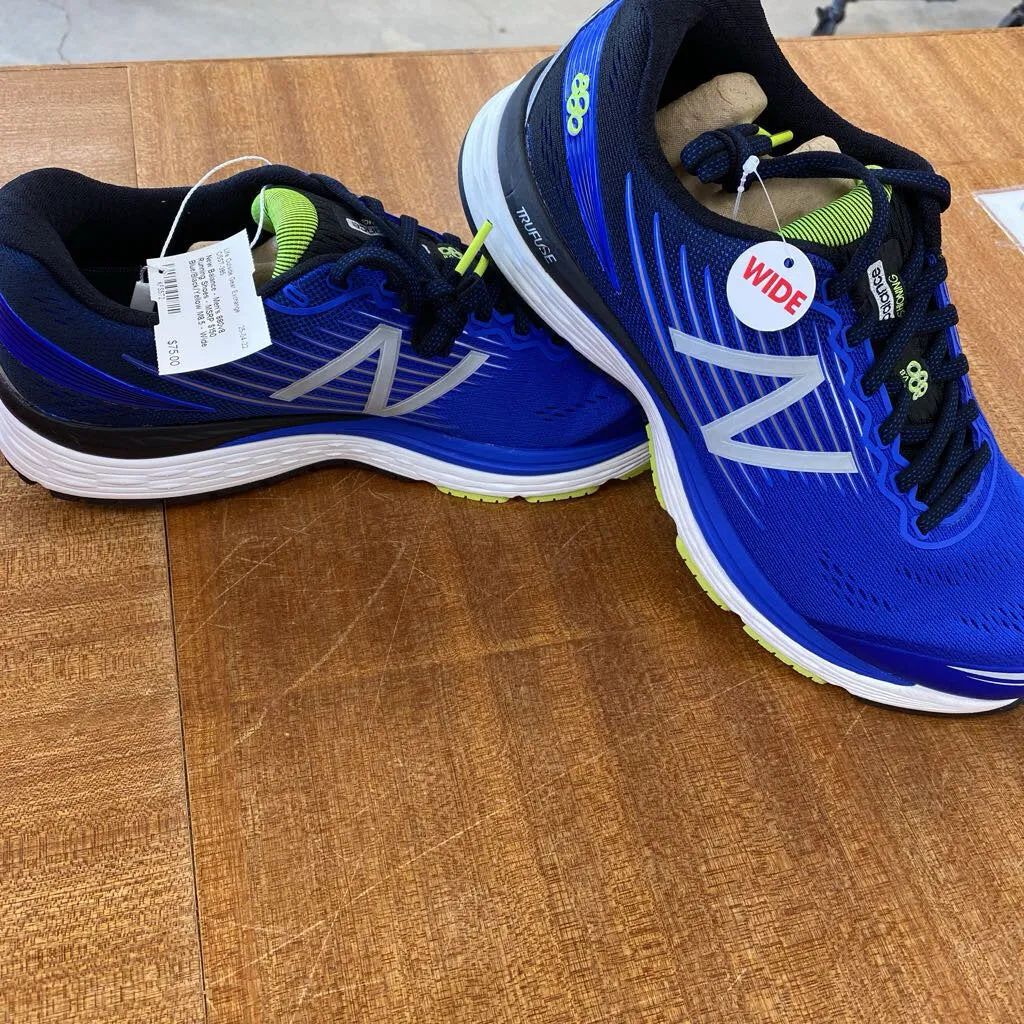 New Balance - Men's 880v8 Running Shoes - MSRP $150: Blue/Black/Yellow-men-M8.5 - Wide Ariel Running Shoes