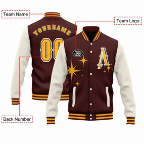 Bomber Jackets Near Me Personalized Stylish Jackets, Custom Varsity Jacket with Letter,  Men Baseball Jacket