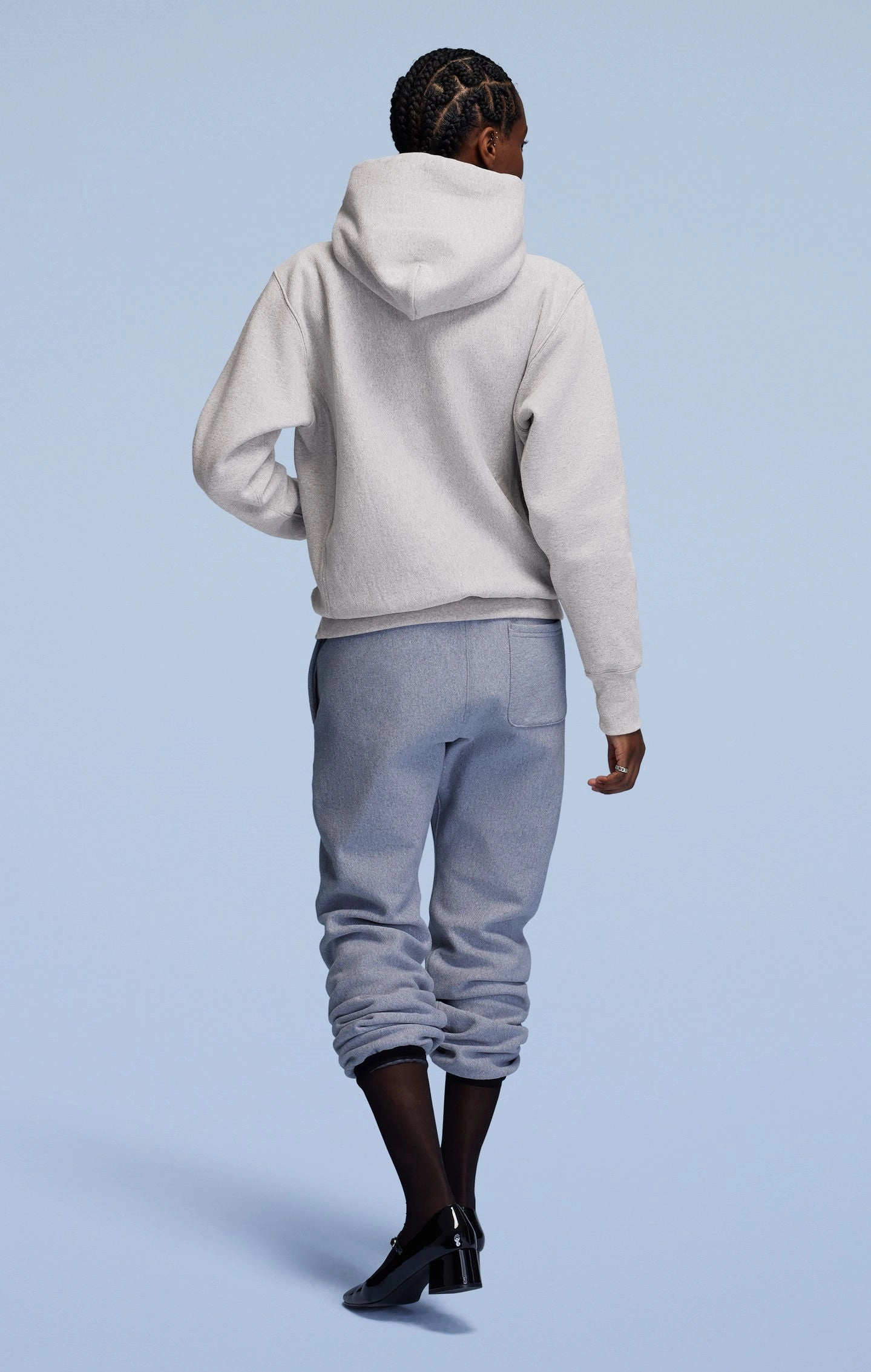 Wildwood Nj Sweatshirts MADE IN USA HOODIE / CHAMPION PINNACLE / SILVER GREY