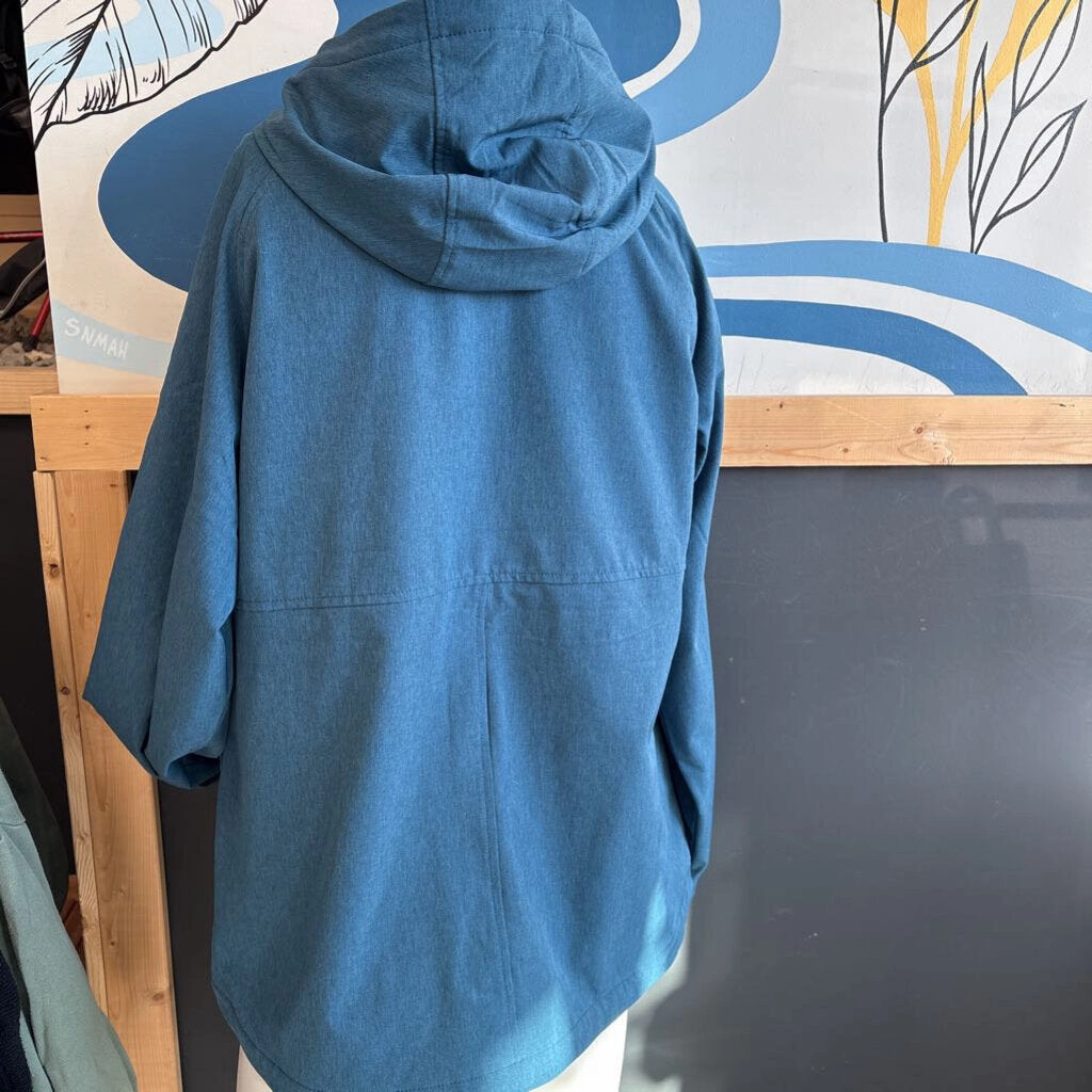 Western Sport Jackets Kirkland- Women's Fleece Lined Shell Jacket- MSRP $ : Teal -women-LG