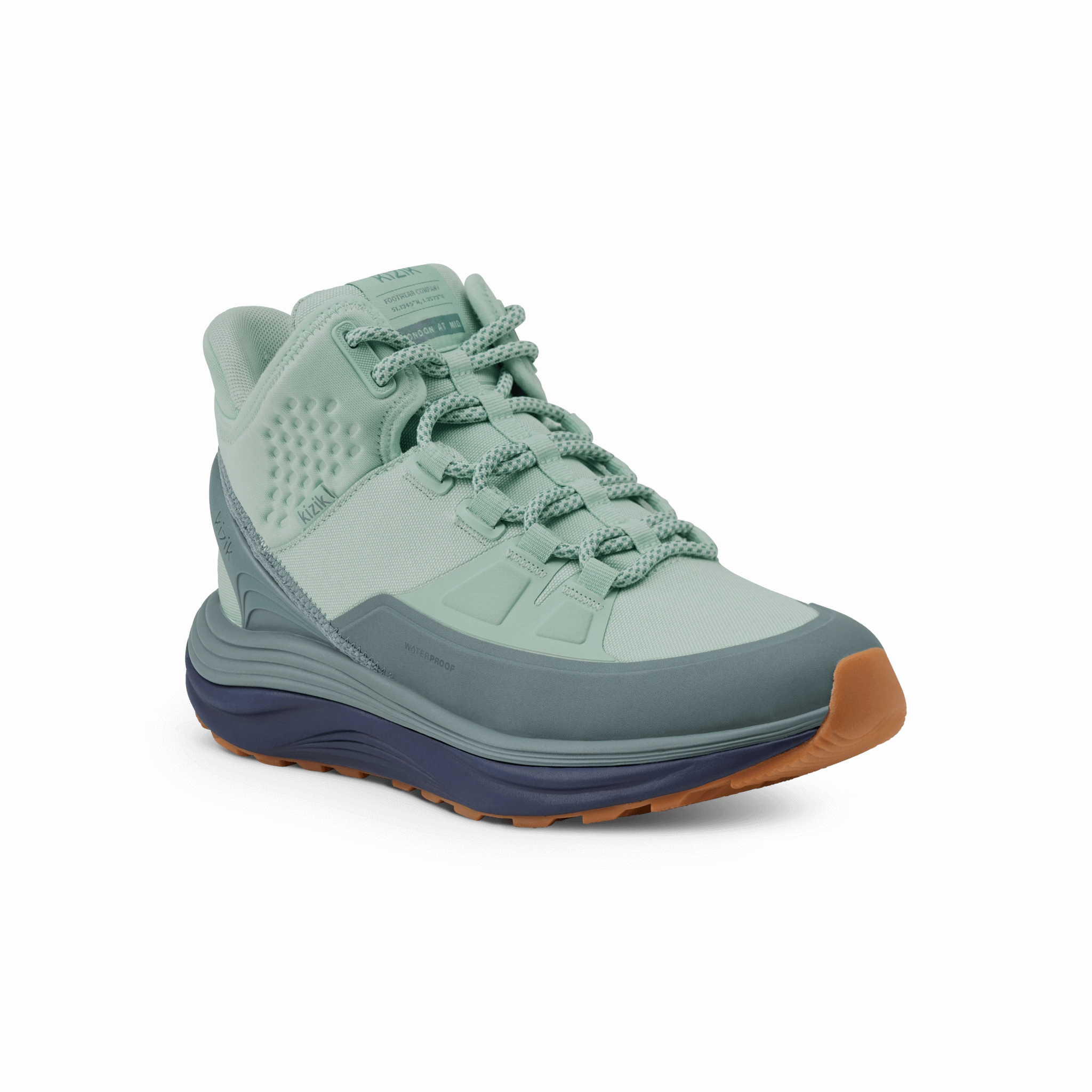 Women's London AT Mid Waterproof - Surf Spray/Naval Academy Disc Golf Waterproof Shoes