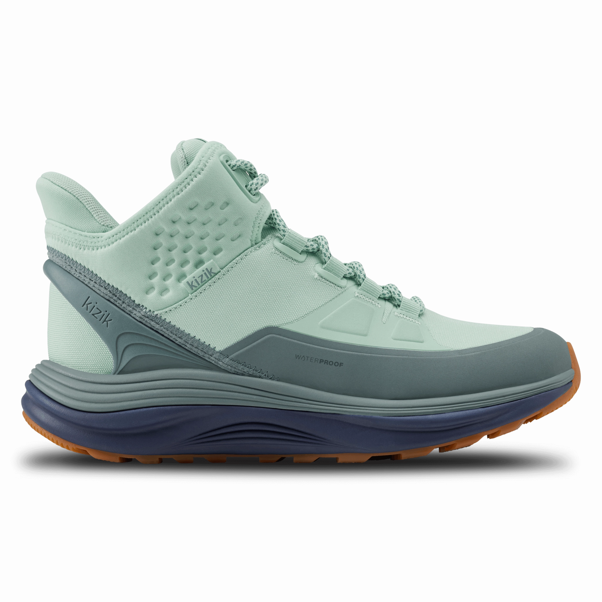 Byway 2.0 Nubuck Shoe Women's London AT Mid Waterproof - Surf Spray/Naval Academy