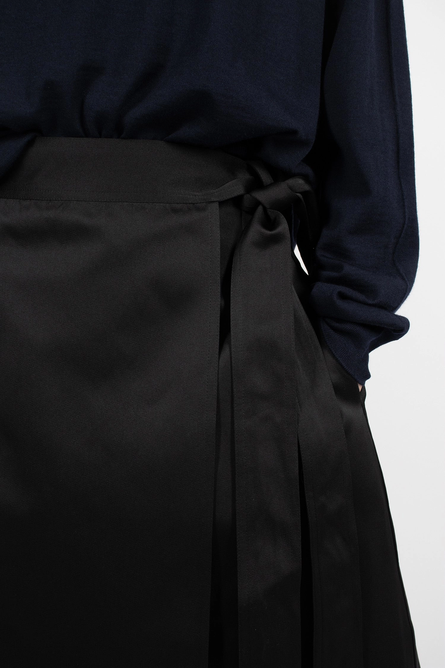 Stieglitz Wrap Skirt Black