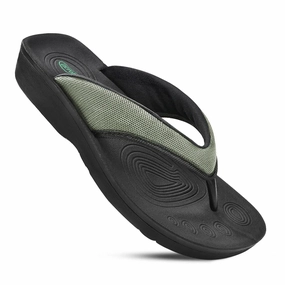 Strait Arch Support Flip Flops Thong Sandals Crew Leather Flip Flops