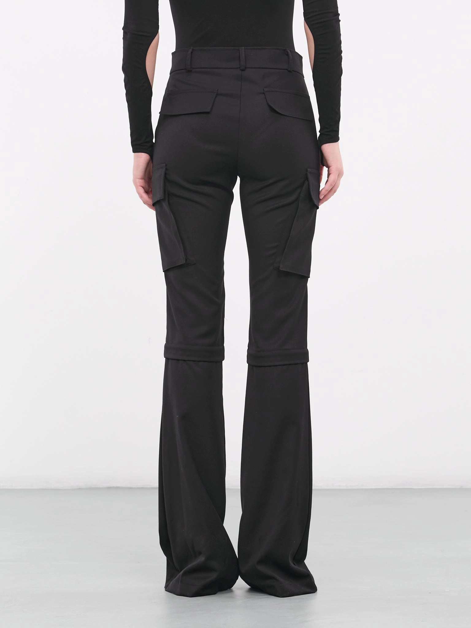 Convertible Cargo Trousers (PA023434730473-BLACK) Cargo Pants Street Fashion