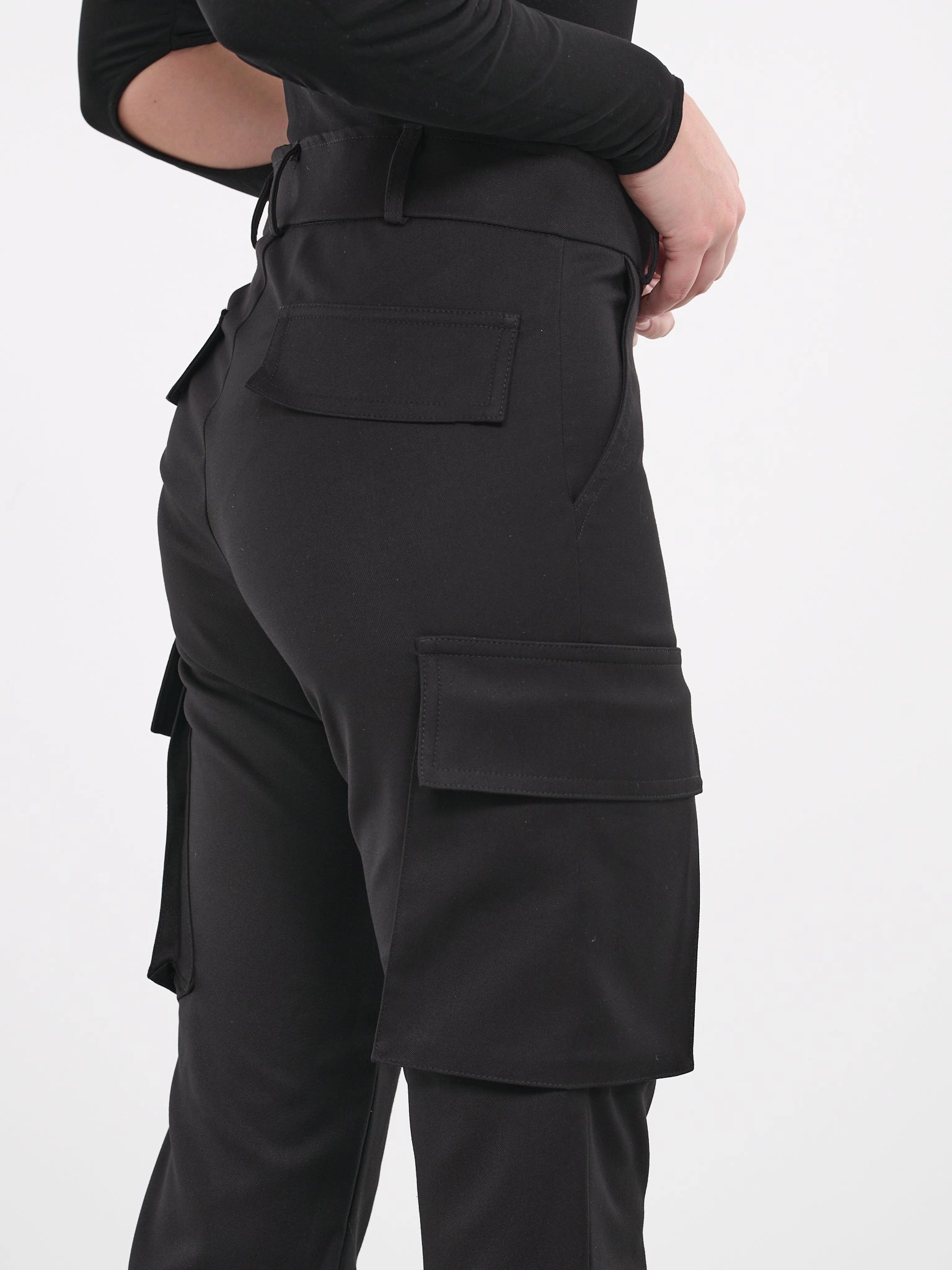 Haggar Free Trek Urban Cargo Pants Convertible Cargo Trousers (PA023434730473-BLACK)