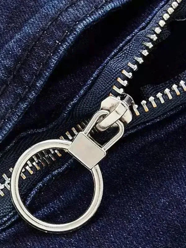 Streetwear Men's Cargo Jeans - Mid-Rise Stretch Camo Wrangler Cargo Pants