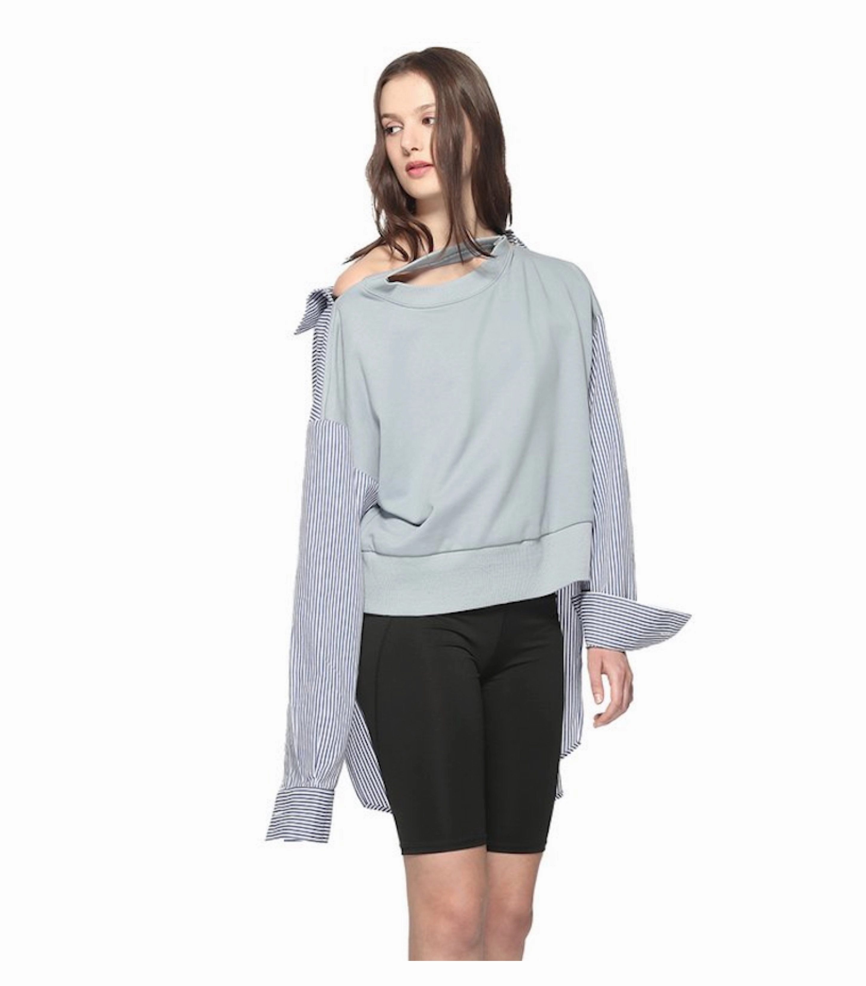 Striped Long Shirt Billabong Sweatshirts