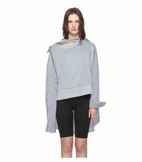 Ufc Sweatshirts Striped Long Shirt