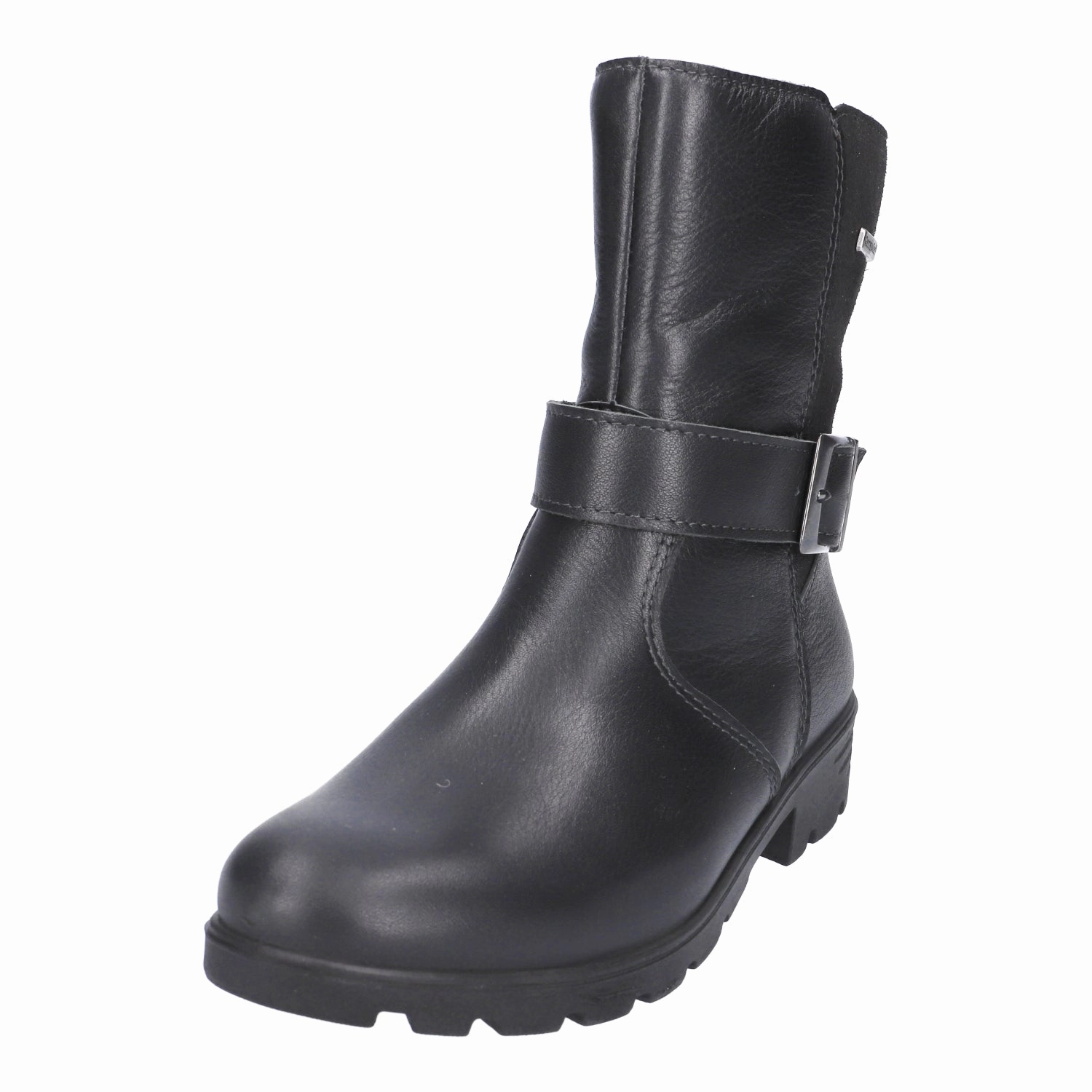 Ricosta Kids Boots | Ranka | Black Leather/Suede Telemark Ski Boots