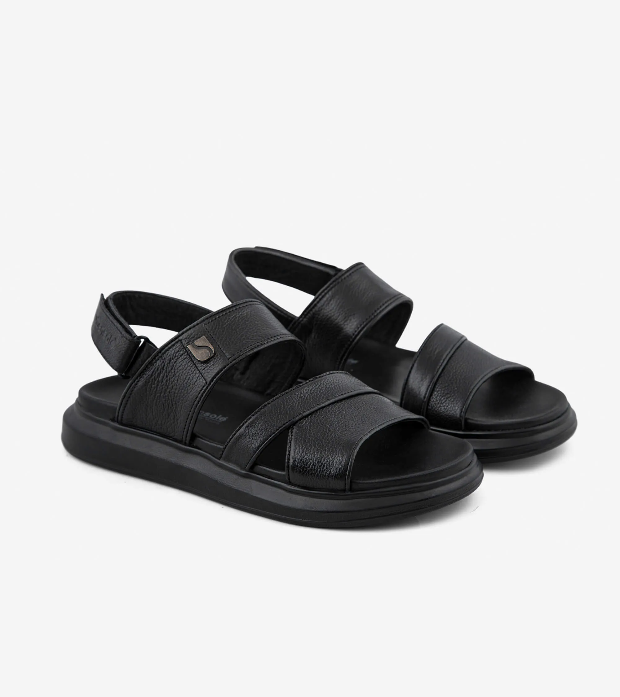 Men's Sandal US-XP-5301 Peep Toe Sandals Heels