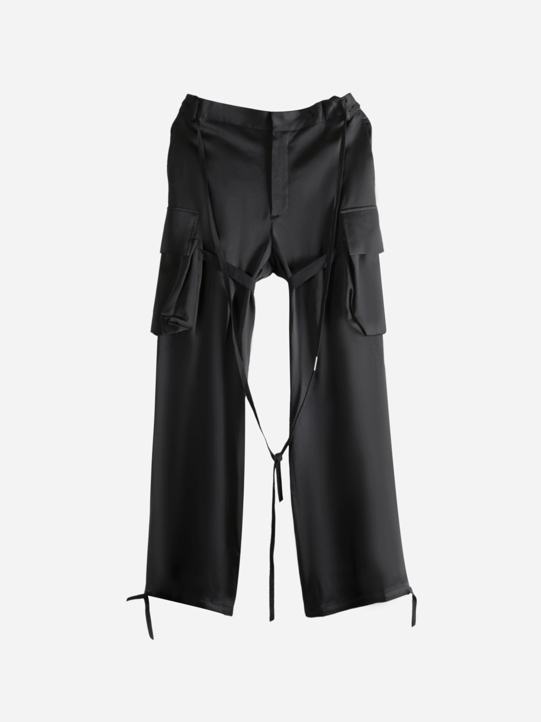 ANN DEMEULEMEESTER - Women Fressa Cargo Pants Dickies Flex Slim Straight Cargo Pants