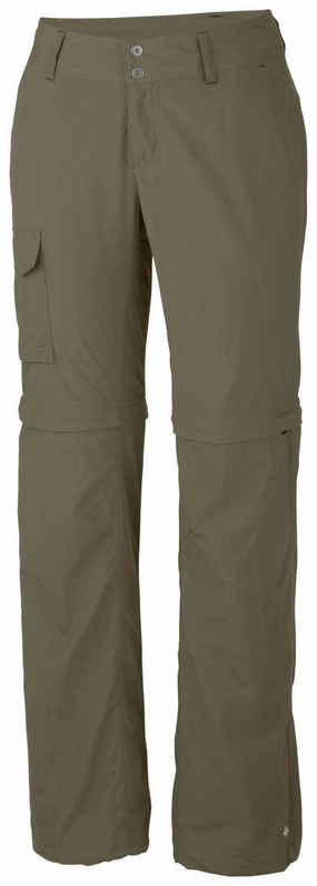 Abercrombie & Fitch Camo Cargo Pants Columbia Women Green Silver Ridge Convertible Pant (Sun Protection)