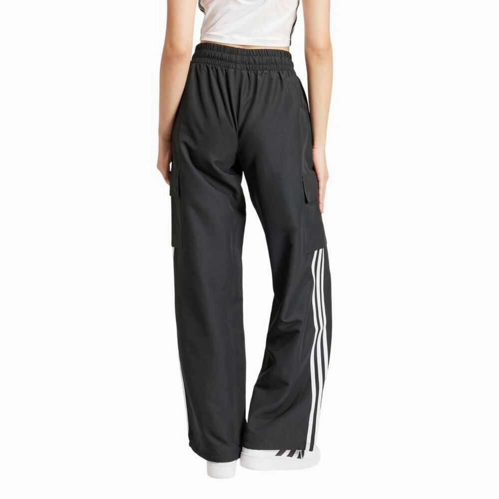 Loose Fit Cargo Pants Dickies Adidas 3 Stripes Baggy Cargo Women's Track Pants Black jf1292-black