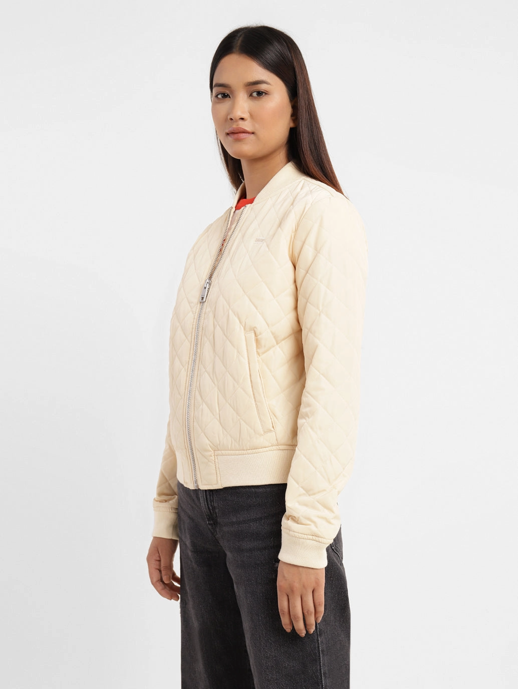 Leathermans Jackets Women's Quilted Collar Neck Jackets